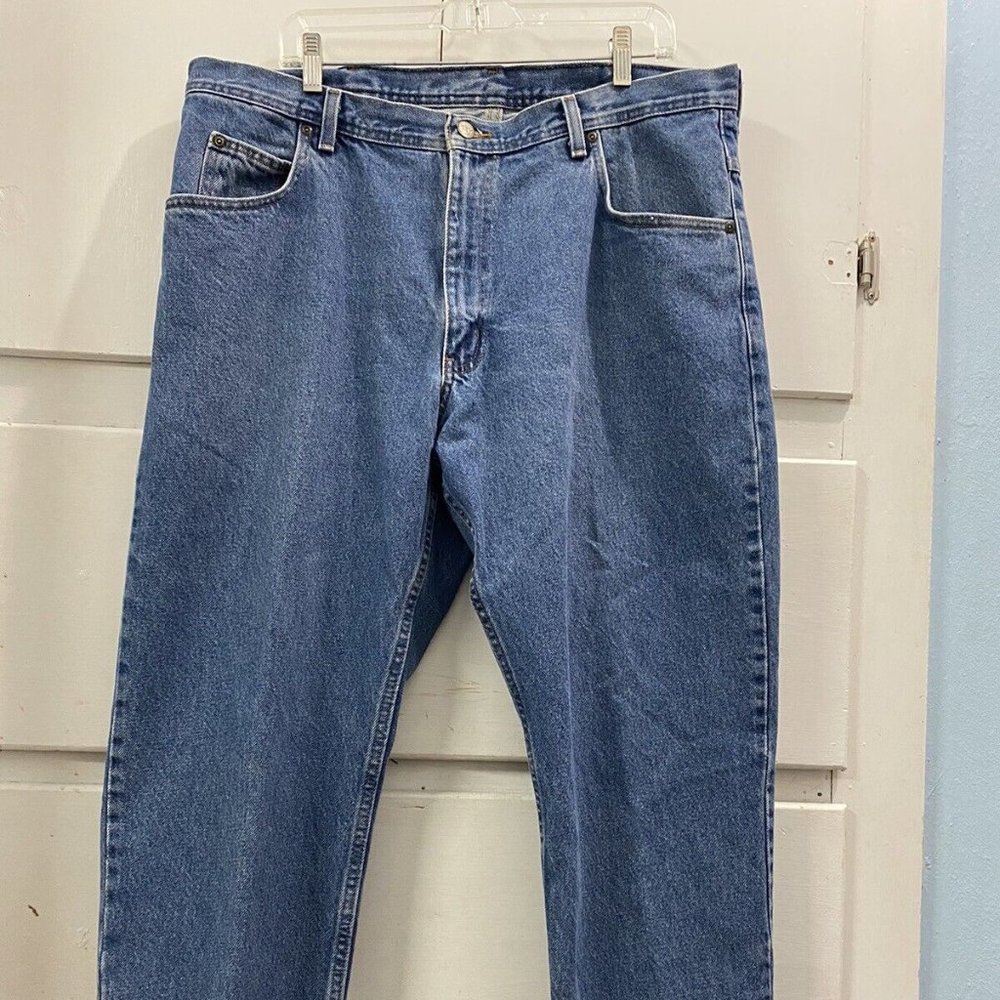 Key Jeans Men's 17754 Utility Blue Denim Jeans Workwear W40xL29